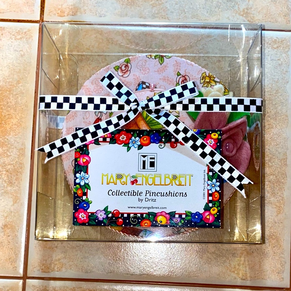 Vintage Pincushion - Mary Engelbreit